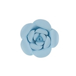 Mega Crafts - 8" Paper Craft Pedal Flower - Aqua