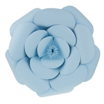 Mega Crafts - 16" Paper Craft Pedal Flower - Aqua