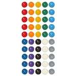 Mega Candles - 50 pcs Unscented Assorted Colors Tea Lights Candles - Asst