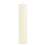 Mega Candles - 2" x 9" Unscented Round Pillar Candle - Ivory