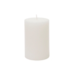 Mega Candles - 2" x 3" Unscented Round Pillar Candle - White