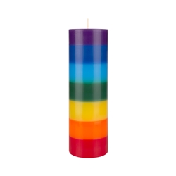 Mega Candles - 3" x 9" Unscented Round Pillar Candle - Asst