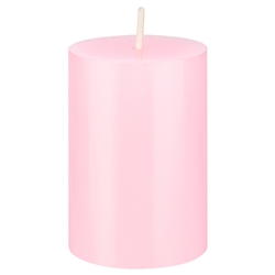 Mega Candles - 2" x 3" Unscented Round Pillar Candle - Pink